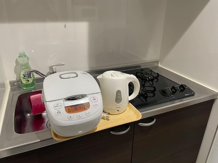 403 Oshiage Sta 3Mins Walk! Wi-Fi & Elevator 4Pax Lägenhet Tokyo prefektur Exteriör bild
