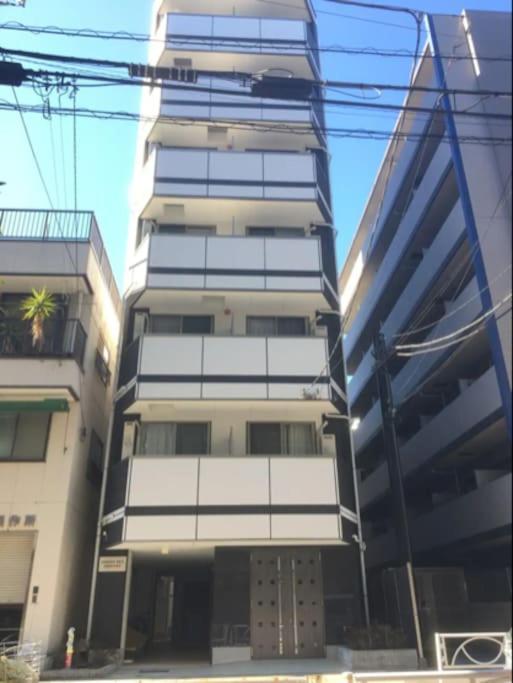 403 Oshiage Sta 3Mins Walk! Wi-Fi & Elevator 4Pax Lägenhet Tokyo prefektur Exteriör bild